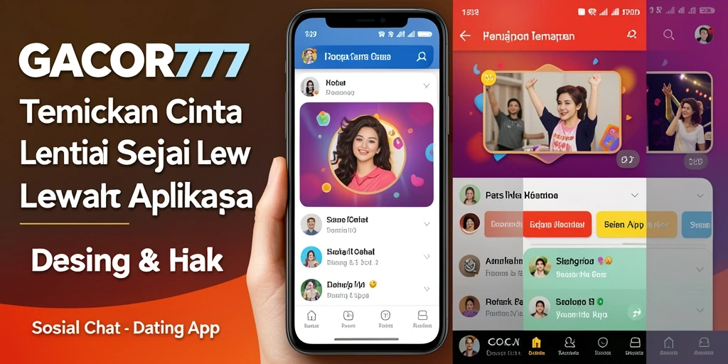 Tampilan antarmuka GACOR777 yang mudah digunakan untuk mencari pasangan.