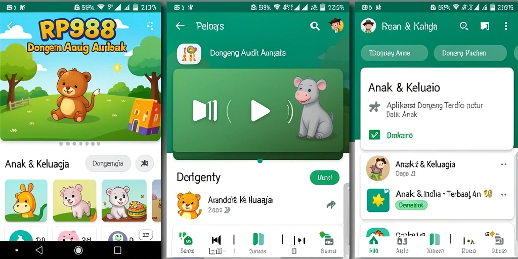 Tampilan antarmuka aplikasi RP888 yang menawan dan user-friendly.