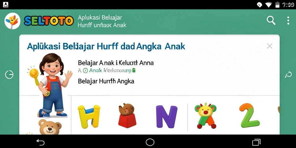 Tampilan antarmuka aplikasi SELTOTO yang interaktif dan menarik.