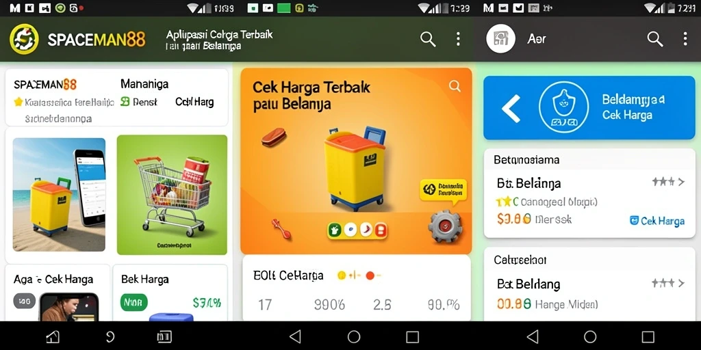 Tampilan antarmuka SPACEMAN88 yang ramah pengguna dan informatif.